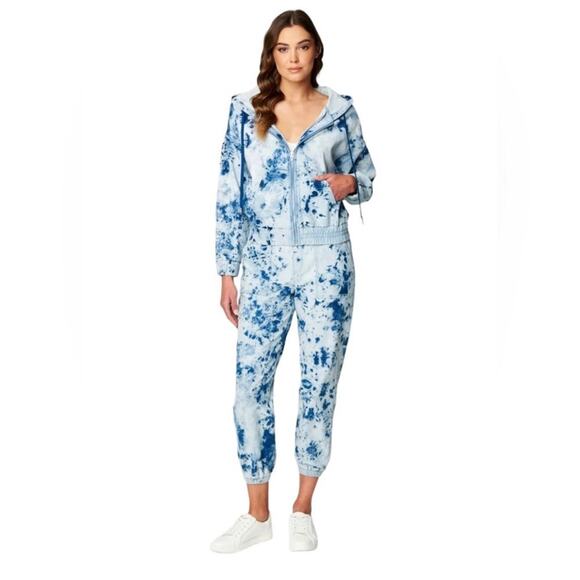 NWT! Blank NYC Full Moon Tie Dye Athleisure Sweatshirt - Size Small - Picture 1 of 15